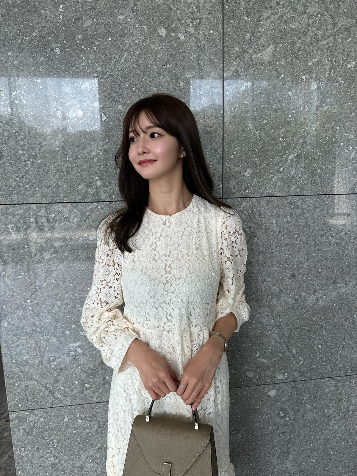 小花柄レースロングワンピース – Lou scène 小花柄レースロングワンピース – Lou scène